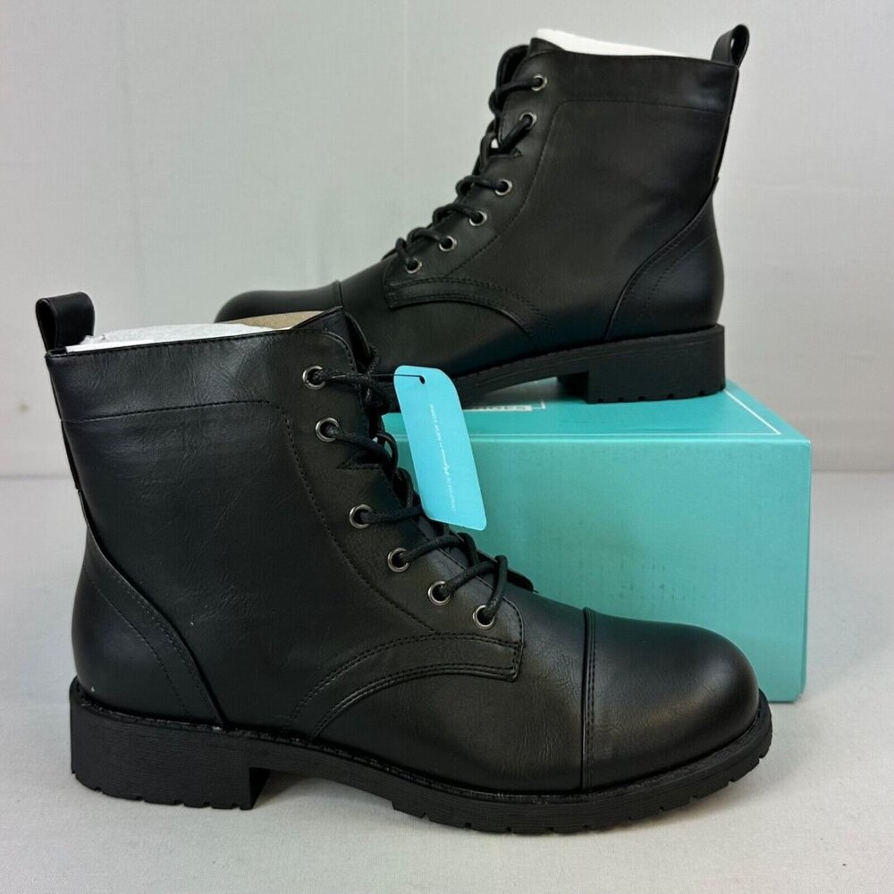 Vepose Women's Black Boots Size 8 New‎ In Box Side Zipper